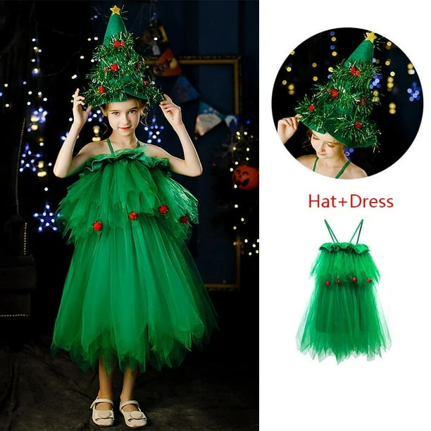 Green christmas costume discount