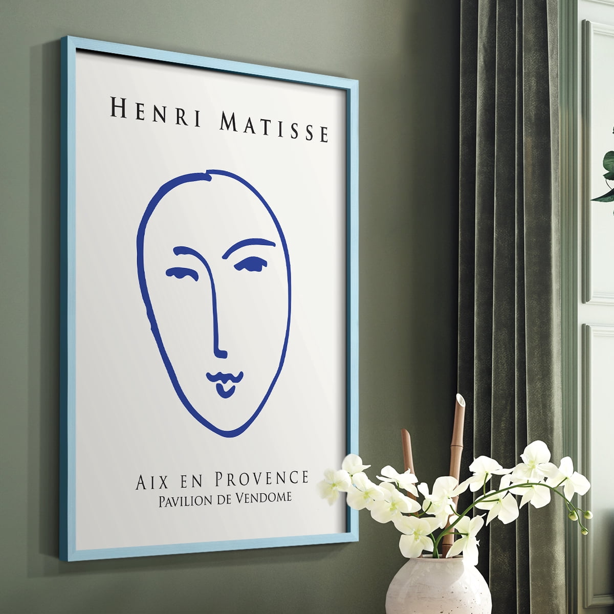 Matisse XLIX Framed Print - Solid Wood