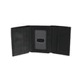 thumbnail image 4 of J. Buxton Men's Dakota Three-Fold Leather, Black, 4 of 5