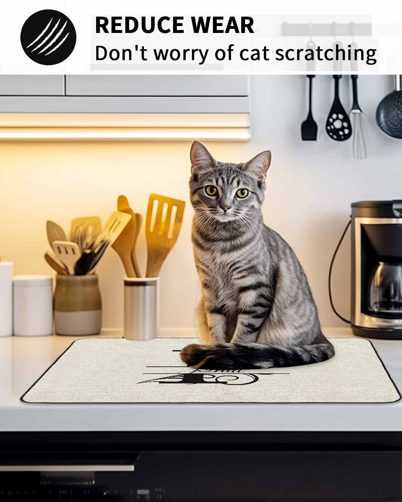 Stove Top Covers for Electric Stove, Letter P Glass Stovetop Cover Protector, Monogram Words Induction Cooktop Protector Oven Mat for Kitchen Countertop 24"x21"