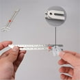 thumbnail image 5 of Necvior Sewing Gauges Sewing Measuring Tool Metal Sliding Gauges Fabric Quilting Ruler, 5 of 10