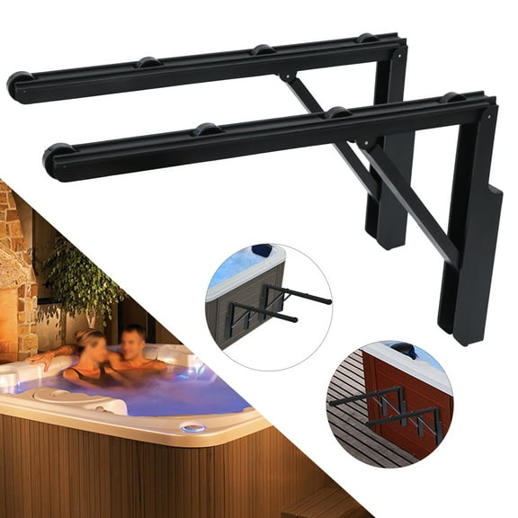 29.9"*19.3" PA Hot Tub Cover Lifter Removal System Foldable Spa Cover Roller Fits Vary Size for Bathrooms Beauty Salons