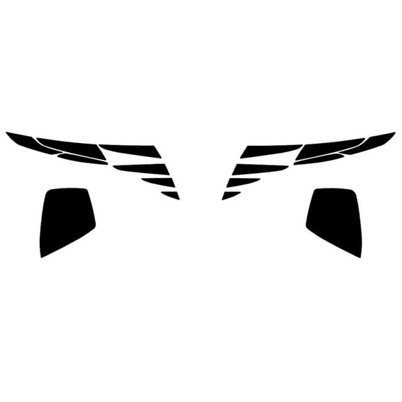 Rvinyl Headlight Protection Film Covers Compatible with Hyundai Tucson 2022-2024 - Matte Smoke