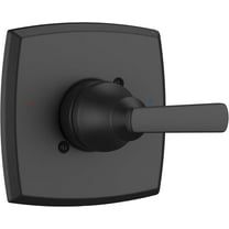 Replacement for Delta Faucet Ashlyn 14 Series Single-Function Shower Valve Trim Kit, Matte Black Shower Trim Kit Shower Handle T14064-BL(Without Cartridge)