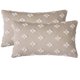 thumbnail image 2 of Juego de 2 fundas decorativas para cojines, funda de almohada de Jacquard rombal, funda de cojín cuadrada suave para sofá, cama, dormitorio, coche, sala de estar Ormromra CZJJ-ZC67-1, 2 of 7