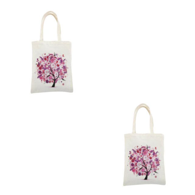 Bolsa de lona Monstrate Bolsa de pintura Bolsa de compras 2Conjunto 003-28*35