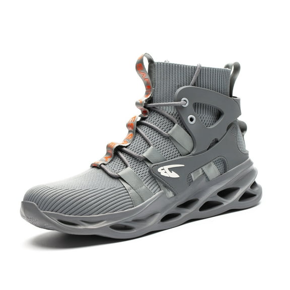 OwnShoe Steel Toe Boots for Men Women Breathable Safety Shoes Lightweight Work Sneakers