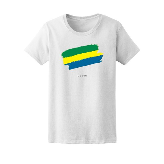 Gabon Flag Tee Men's -Image by Shutterstock