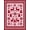 Red, Pattern 3, variant on ODIKA 5x7 Machine Washable Non-Slip Area Rug, Festive Pinecone and Holly Berry Decorative Motif High Traffic Rug, Green, 646176
