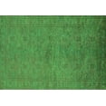thumbnail image 1 of Ahgly Company Indoor Rectangle Oriental Green Industrial Area Rugs, 8' x 10', 1 of 4