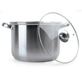 thumbnail image 6 of Ecolution Pure Intentions Stainless Steel Stock Pot with Lid, 8 Quart, Polished, 6 of 6