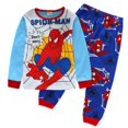 thumbnail image 1 of Pijamas de Spiderman para niños y niñas, ropa de dormir de manga larga, traje de Mickey Mouse, ropa de dormir de Frozen, otoño, 1 of 4