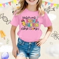 thumbnail image 2 of LRen Girls T Shirts Size 8,Back To School Clothes for Teen Girls Graphic Prints Summer Casual School Uniform Preppy Short Sleeve T-Shirts, 2 of 4