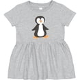 thumbnail image 3 of Inktastic Cute Baby Penguin Girls Baby Dress, 3 of 5