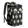 thumbnail image 1 of Floral Daisy Pattern Insulated Cooler Bag - 20L Leakproof Soft Cooler Backpack for Summer, Spring & Autumn Outings, 1 of 1