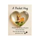 thumbnail image 1 of Abrazo de bolsillo para peluqueros caninos con tarjeta de felicitación de acrílico en forma de corazón. Abrazo de bolsillo para peluqueros de mascotas. Regalos de recuerdo de agradecimiento., 1 of 8