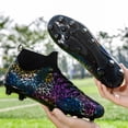 thumbnail image 4 of Botas de fútbol transpirables para hombre, zapatos de entrenamiento de hierba, gran oferta, alta calidad, profesionales, para interior, 4 of 5