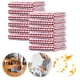 thumbnail image 4 of Checke Toallas Decorativas Juego Paños Mano Absorbentes Hilo Algodón Secado Rápido para Del Baño Rojo, 4 of 9