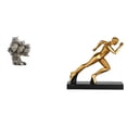 thumbnail image 1 of Figuras de búho,Figuras de búho,animales artificiales,artesanías,decoración del hogar,Figura en miniatura de búho moderno para dormitorio,Estatua del corredor,Estatua de corredor Escultura, 1 of 8