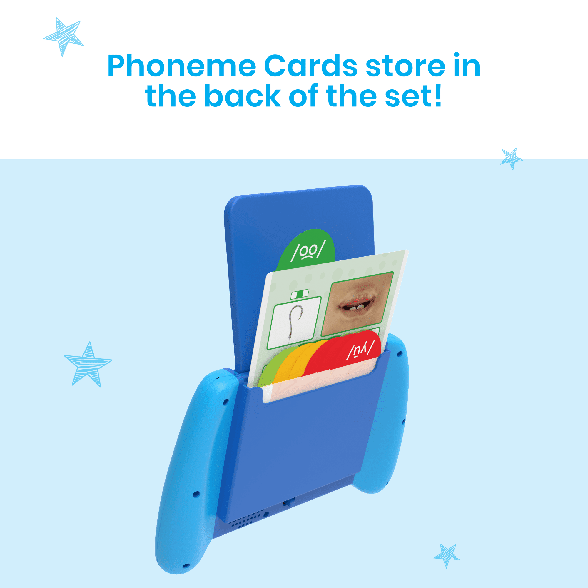 hand2mind Talking Mirror My Sounds Phoneme Set, Learning Phonemic Awareness, Phonics Games, Ages 3+