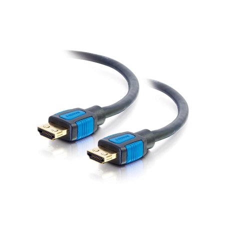 UPC: 0757120296867 | C2G 29686 Standard Speed HDMI Cable with Gripping Connectors  Black (50 Feet  15.24 Meters)