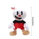 thumbnail image 5 of Muñeco de peluche Cuphead de 10 pulgadas divertido para fanáticos del juego (paquete de 2 azul + rojo), 5 of 7