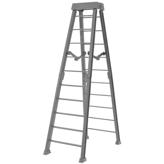 Large 10 Inch Breakaway Gray Ladder for WWE Wrestling Action Figures