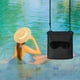 thumbnail image 3 of Bolsa de almacenamiento impermeable para acampar con correa de hombro desmontable para rafting Negro, 3 of 9