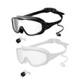 thumbnail image 3 of S SERENABLE 2 Pcs Lunettes de Natation pour Hommes Femmes Adultes Grand Vue Résistantes à l'Eau Style F, 3 of 9