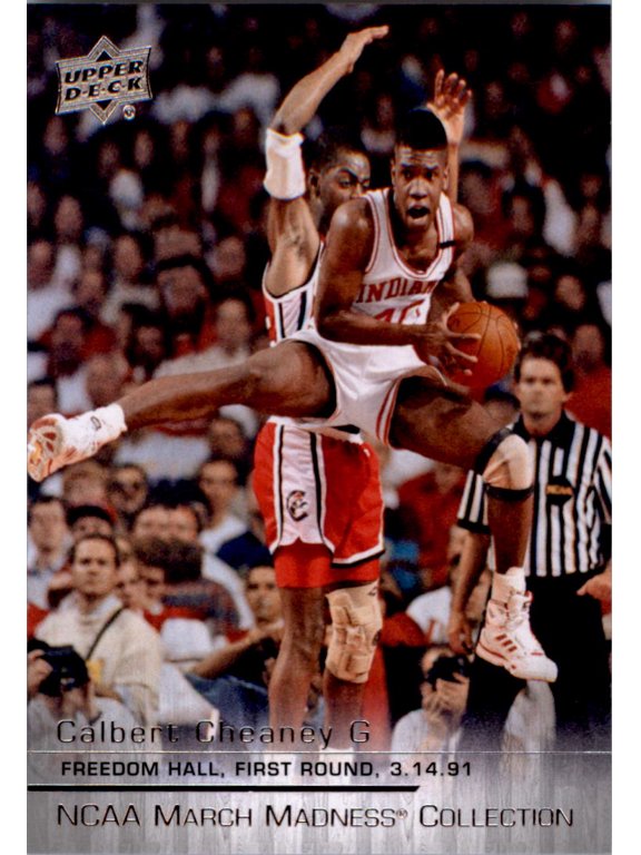 2014-15 Upper Deck March Madness Collection #CC1 Calbert Cheaney NBA Basketball Trading Card