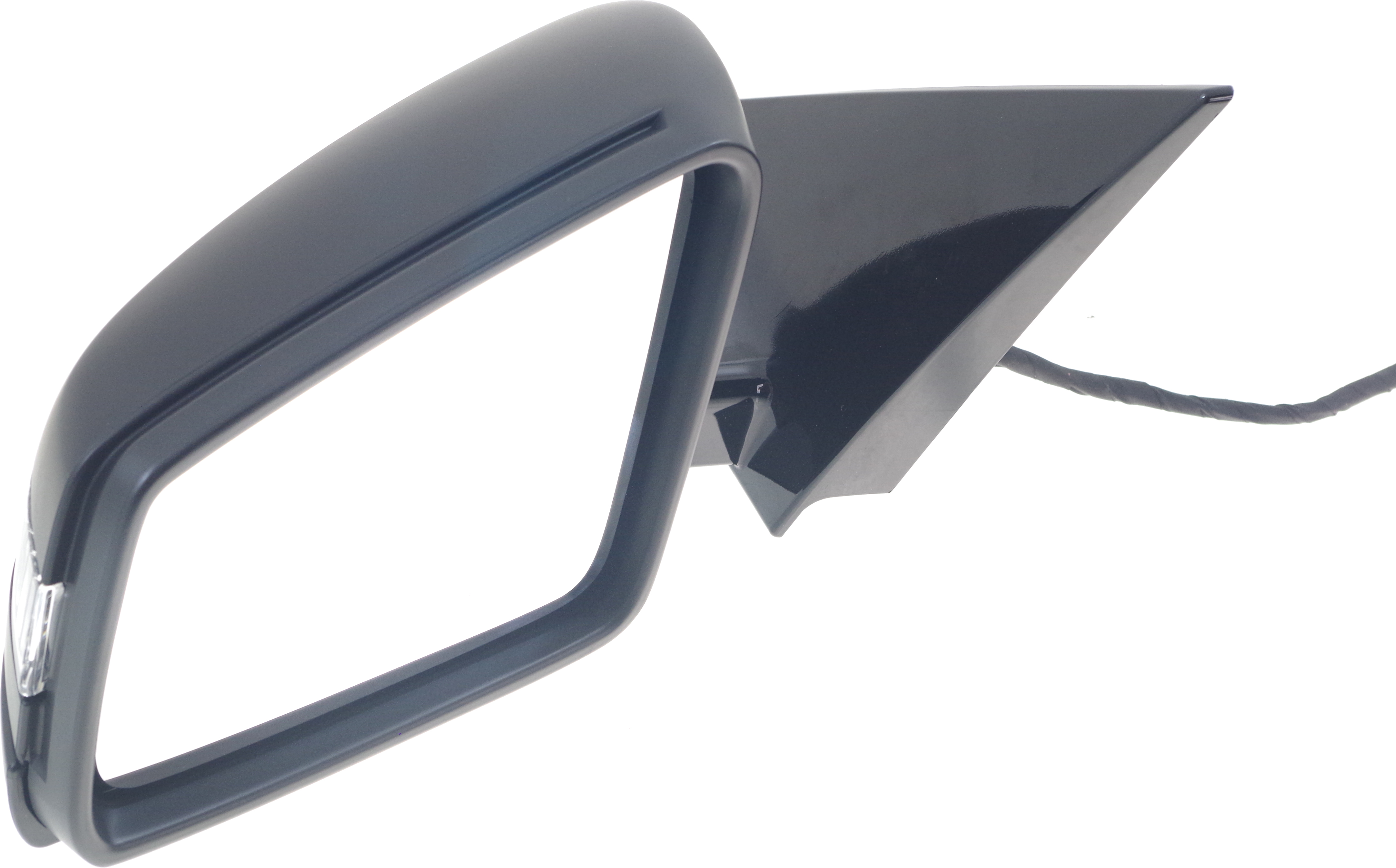 Mirror Compatible With 2010-2016 Mercedes Benz E550 2015-2016 E400 Left Driver Side Heated In-housing Signal Light Paintable Kool-Vue