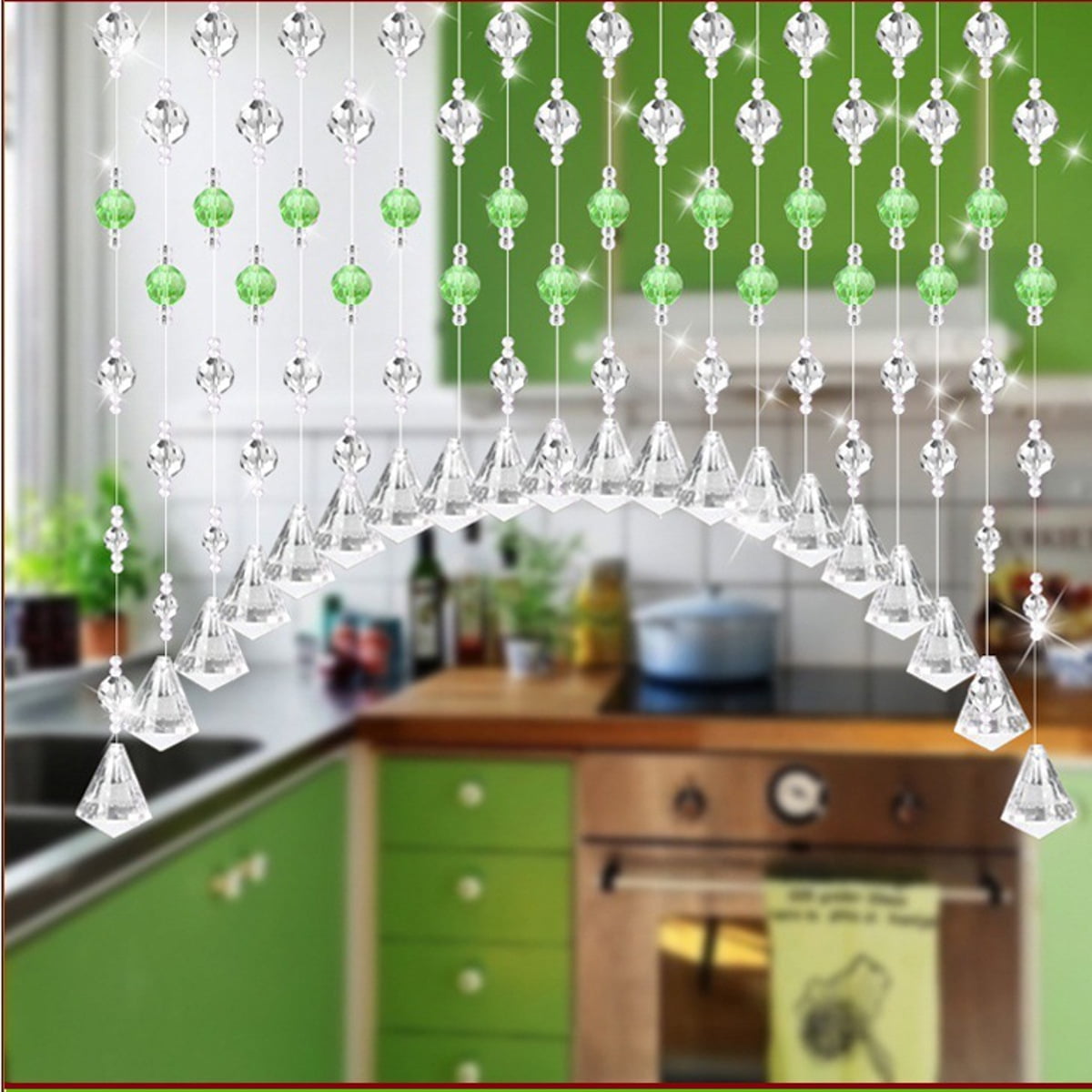 Crystal Beaded Curtain Room Divider Party Wedding Kids Bedroom Decorations