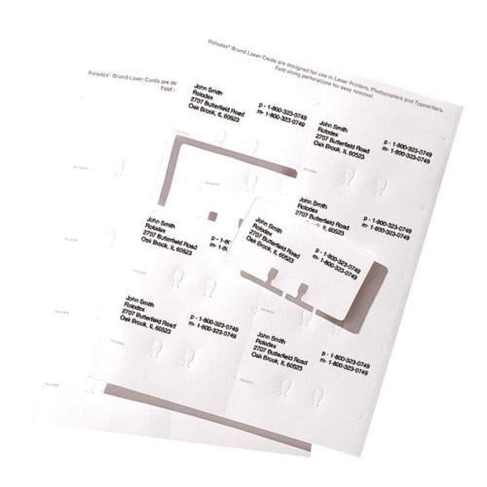 Laser/Inkjet Rotary File Card