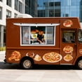 thumbnail image 6 of YIYIBYUS 48*30in Concession Window for Food Trucks Food Truck Service Window with 4 Sliding Screen Windows & Awning Door & Drag Hook Ideal for Outdoor Operations Silver, 6 of 21