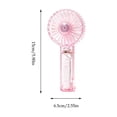 thumbnail image 3 of Portable Handheld Mini Neck Fans, Personal Fan Ventilador Recargable, Fans that Blow Cold Air USB Chill Pill Fans for Travel Beach Camping Hiking, 3 of 7