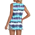 thumbnail image 3 of Tops for Women Trendy Summer Sleeveless T Shirts Basic V Neck Floral Print Tank Tops M, 3 of 6