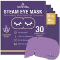 thumbnail image 1 of Antifaz para ojos NOVEHA con aroma a lavanda, 30 unidades, calor húmedo, 1 of 8