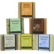 Plantlife Top 6 Herbal Bar Soaps - Moisturizing and Soothing Soap for Your Skin - Hand Crafted Using Plant-Based Ingredients - Made in California 4oz Bar