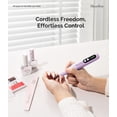 thumbnail image 3 of MelodySusie PC90G Portable Rechargeable Nail Drill, 20000 RPM Nail File Kit for for Acrylic & Gel Nails, Home & Salon - Purple, 3 of 6