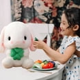 thumbnail image 4 of WQIANG Plush Toy - Sitting Floppy-Eared Rabbit, Soft and Cute Realistic Long-Eared Standing Plush Toy, 4 of 9