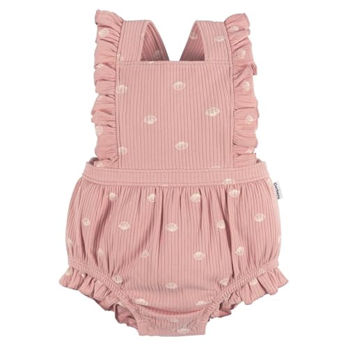 Gerber Baby Girl Ruffle Romper, Sizes Newborn - 24 Months