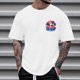 thumbnail image 1 of Tops para hombre, blusas y camisas de cuello redondo y manga corta para hombre, blusas casuales de cuello redondo con estampado de moda para hombre, blusas de cuello redondo y manga corta para hombre., 1 of 4