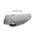 thumbnail image 3 of Chaqueta Para Perro Ropa de forro polar para mascotas Rocker grueso para perros pequeños Chaleco Chihuahua (M) Gris Likrtyny Para estrenar, 3 of 5