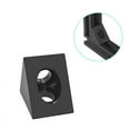 thumbnail image 2 of Conector de Soporte en Ángulo de 90 Grados para CNC e Impresora 3D, Ranura en V de Bricolaje, Esquina Negra para Perfil de Aluminio 2020, 10 Piezas, 2 of 5
