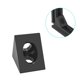 thumbnail image 2 of Conector de Soporte en Ángulo de 90 Grados para CNC e Impresora 3D, Ranura en V de Bricolaje, Esquina Negra para Perfil de Aluminio 2020, 10 Piezas, 2 of 5