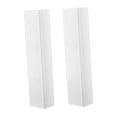 thumbnail image 3 of 2 Piezas Cubierta para Estructura de Escenario Funda Extensible Manga Decorativa para Tela de Alta Resistencia Instalación Práctica Adecuada Par Blanco 2m, 3 of 8