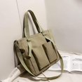 thumbnail image 1 of Bolso de hombro para mujer, bolso de compras para mujer, bolsos de moda sencillos con cremallera, bolsos de hombro impermeables de gran capacidad, bolsos colgantes de rana ZefeiWu 8390614356313, 1 of 1