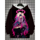 thumbnail image 3 of Sudadera con capucha para hombre con estampado 3D de ninfas, sudadera con capucha de manga larga con gráficos de chica de dibujos animados, moda de otoño, camisetas de calle de gran tamaño para hombre, 3 of 5