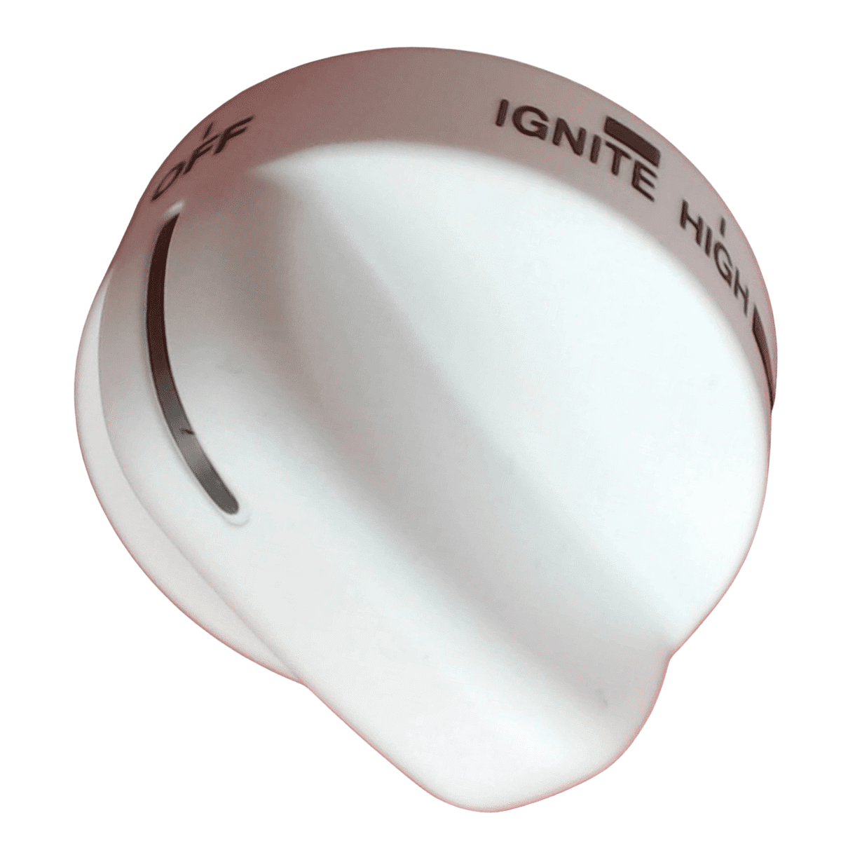Scaroo 8273104 White Top Burner Knob Whirlpool Amana Gas Stove WP8273104  4-Pack