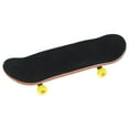 thumbnail image 2 of Diapasón Novedad Set Ruedas PU Almohadilla Antideslizante de Madera Profesional Amarillo Zulema patineta de dedo, 2 of 8
